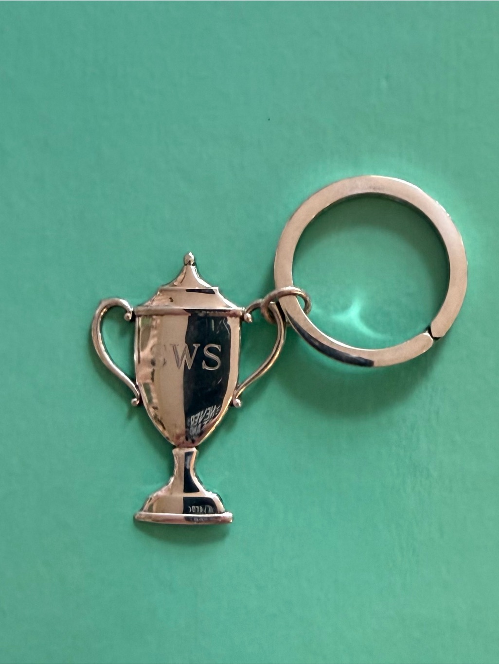 Tiffany & Co. Sterling Silver Trophy Keychain